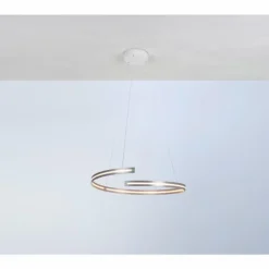 Suspension Bopp BREAK LED Aluminium, 1 lumière