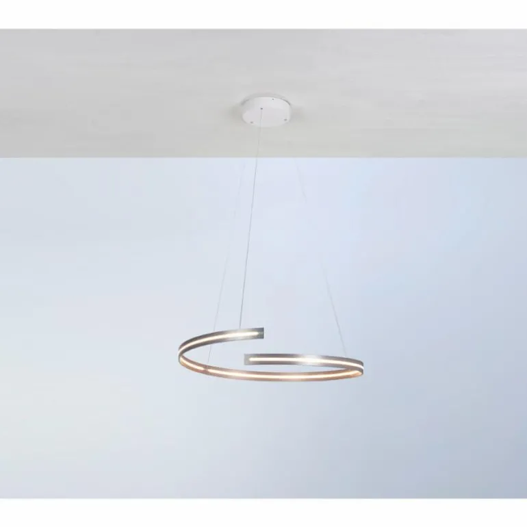Suspension Bopp BREAK LED Aluminium, 1 lumière
