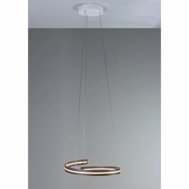 Suspension Bopp BREAK LED Anthracite, 1 lumière