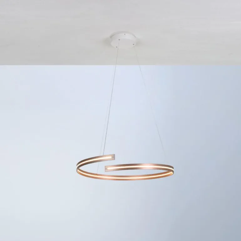 Suspension Bopp BREAK LED Or, 1 lumière