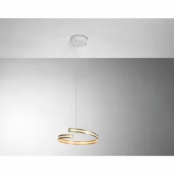Suspension Bopp BREAK LED Or, 1 lumière
