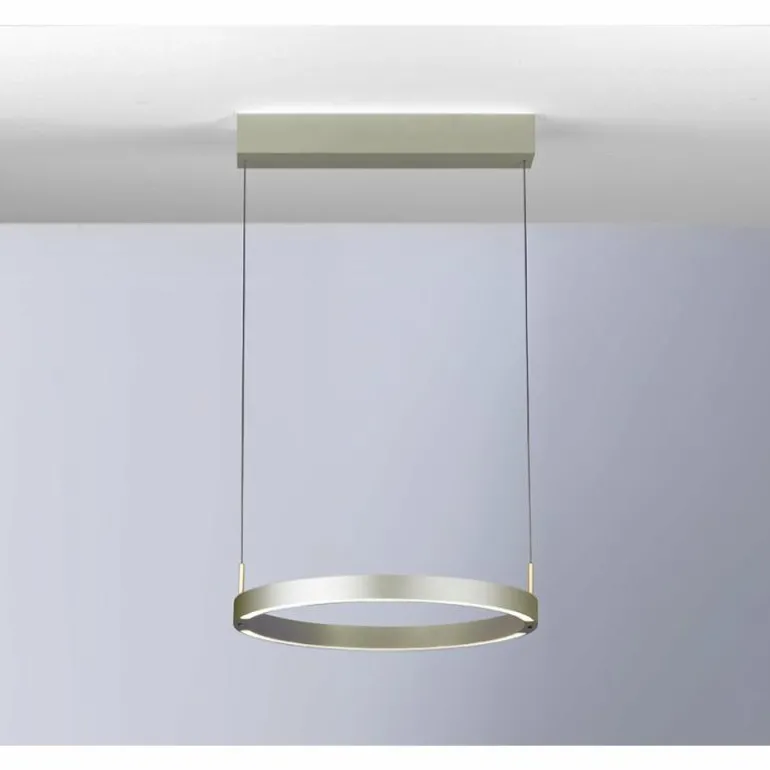 Suspension Bopp-Leuchten FLOAT LED Brun, 2 lumières