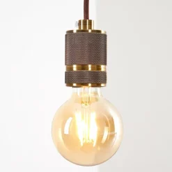 Suspension Borex Laiton, 1 lumière