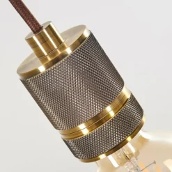 Suspension Borex Laiton, 1 lumière