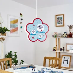 Suspension Brenets Blanc, 1 lumière