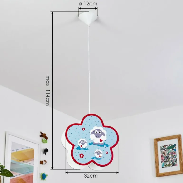 Suspension Brenets Blanc, 1 lumière