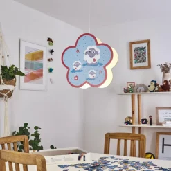 Suspension Brenets Blanc, 1 lumière