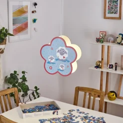 Suspension Brenets Blanc, 1 lumière