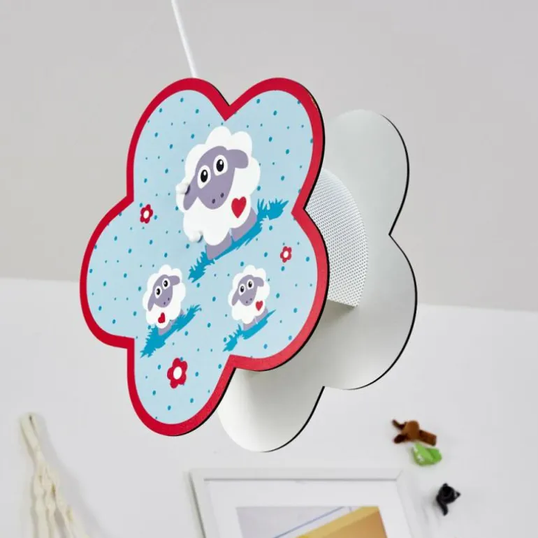 Suspension Brenets Blanc, 1 lumière