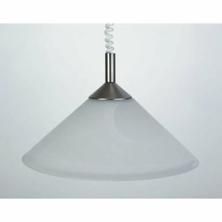 Suspension Brilliant Ariana Blanc, 1 lumière