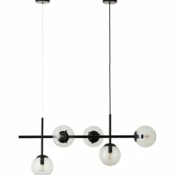 Suspension Brilliant Ariol Noir, 5 lumières