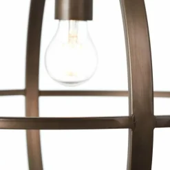 Suspension Brilliant Basia Brun, Bronze, Bruni, 1 lumière