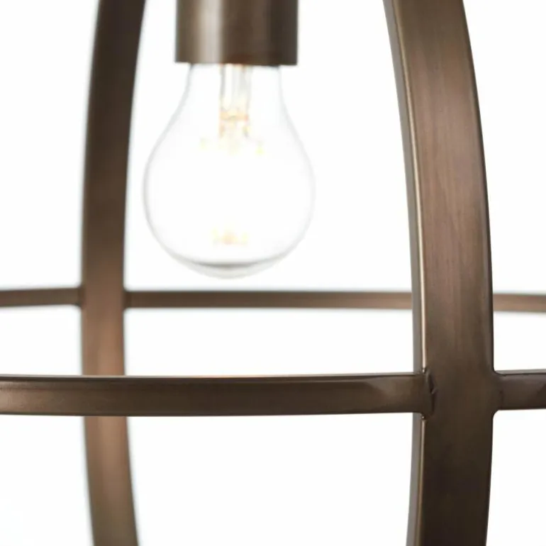 Suspension Brilliant Basia Brun, Bronze, Bruni, 1 lumière