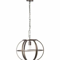 Suspension Brilliant Basia Brun, Bronze, Bruni, 1 lumière