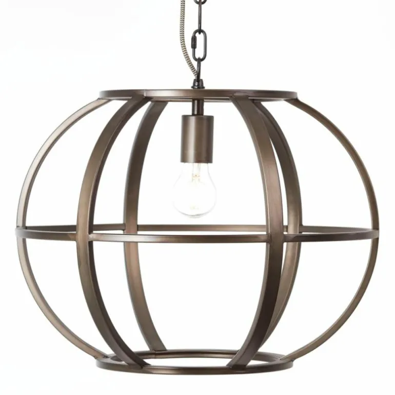 Suspension Brilliant Basia Brun, Bronze, Bruni, 1 lumière