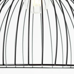 Suspension Brilliant Blacky Noir, 1 lumière