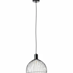 Suspension Brilliant Blacky Noir, 1 lumière