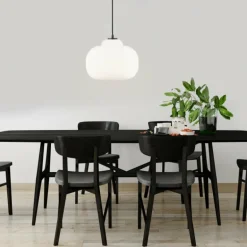 Suspension Brilliant Blop Noir, 1 lumière