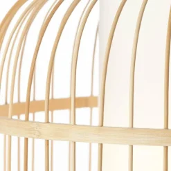 Suspension Brilliant Bones Brun, Blanc, 1 lumière