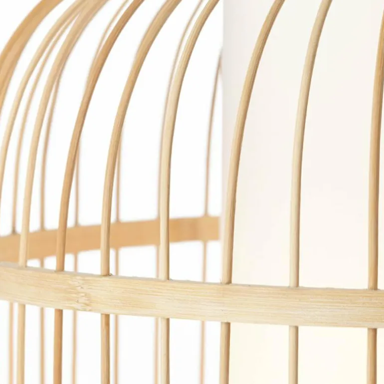 Suspension Brilliant Bones Brun, Blanc, 1 lumière