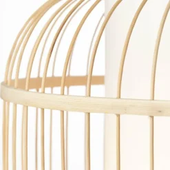 Suspension Brilliant Bones Brun, Blanc, 1 lumière