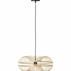 Suspension Brilliant BUSAN Brun, Noir, 1 lumière