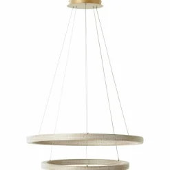 Suspension Brilliant Calvi LED Or, 1 lumière, Télécommandes