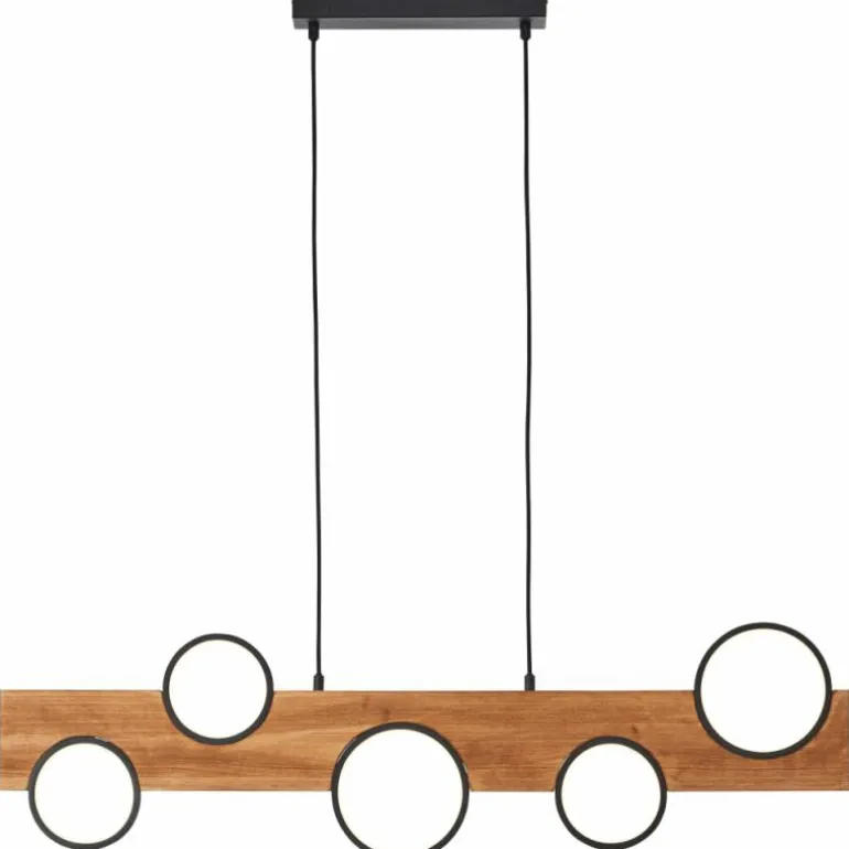 Suspension Brilliant Cheesy LED Noir, 1 lumière