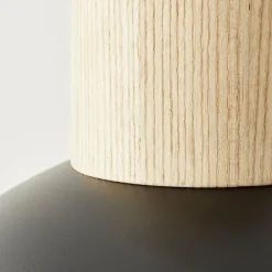 Suspension Brilliant Daintree Noir, 1 lumière