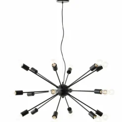 Suspension Brilliant Dree Noir, 18 lumières