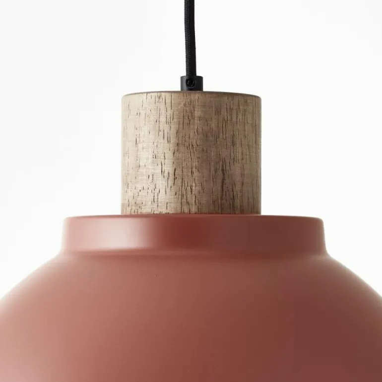 Suspension Brilliant Erena Rouge, 1 lumière