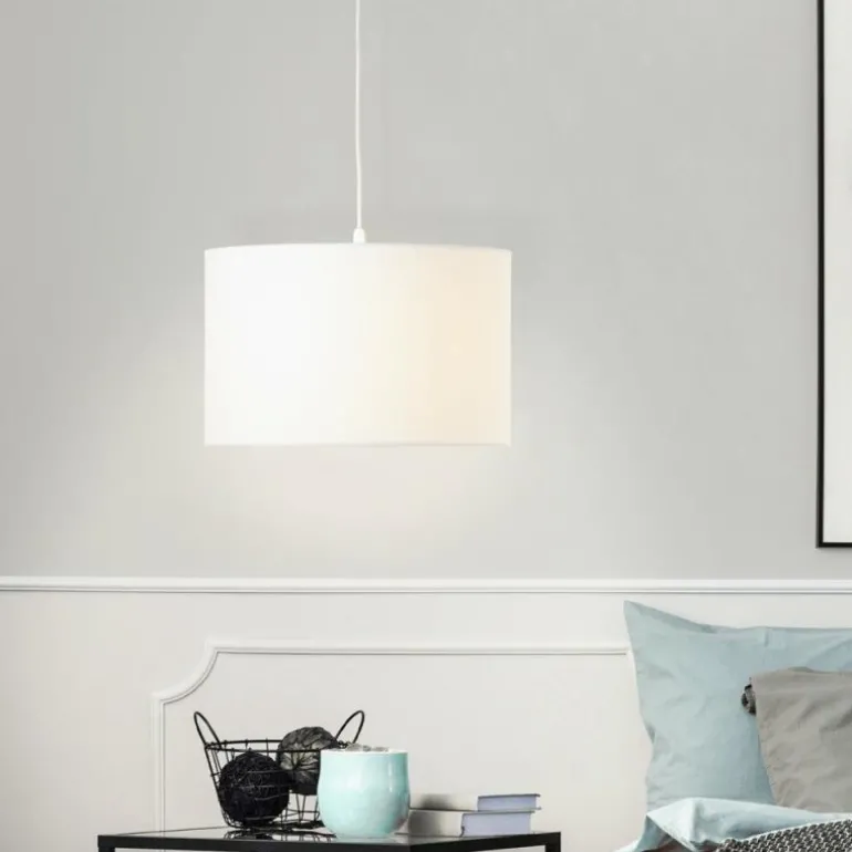 Suspension Brilliant Esher Argenté, 1 lumière