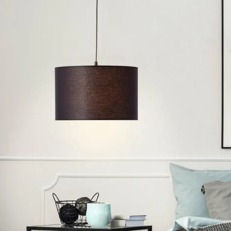 Suspension Brilliant Esher Argenté, 1 lumière