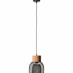 Suspension Brilliant Flaka Noir, 1 lumière