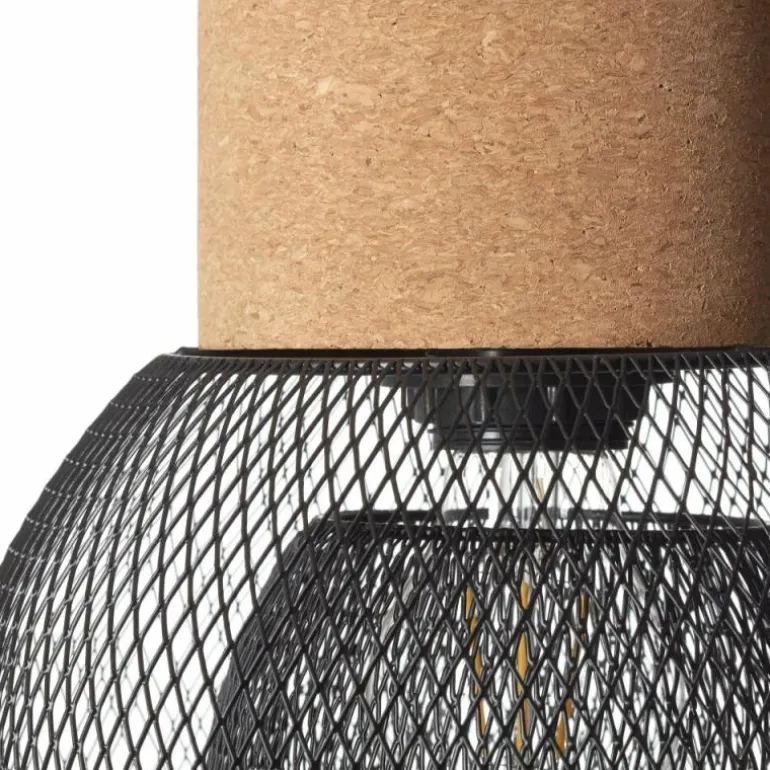 Suspension Brilliant Flaka Noir, 1 lumière