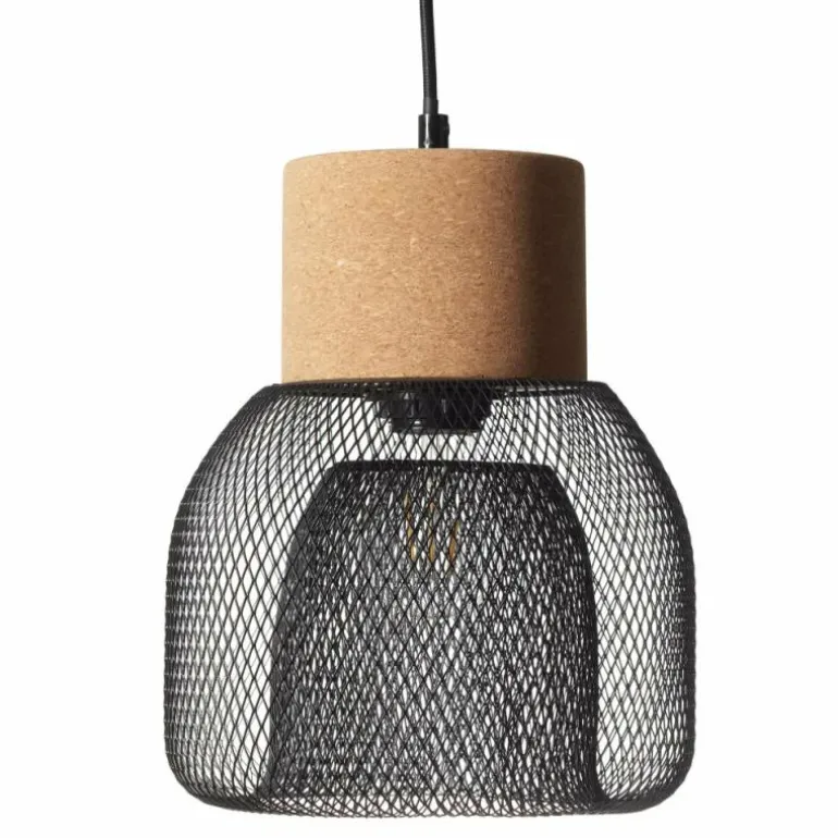 Suspension Brilliant Flaka Noir, 1 lumière