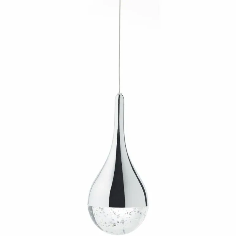 Suspension Brilliant FRIZZANTE LED Chrome, 4 lumières