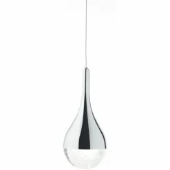 Suspension Brilliant FRIZZANTE LED Chrome, 4 lumières