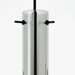 Suspension Brilliant Glasini Noir, 1 lumière