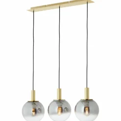 Suspension Brilliant Gould Or, 3 lumières