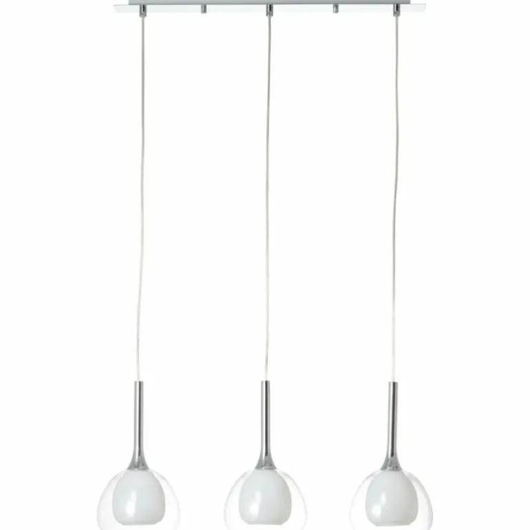 Suspension Brilliant Hadan Chrome, 3 lumières