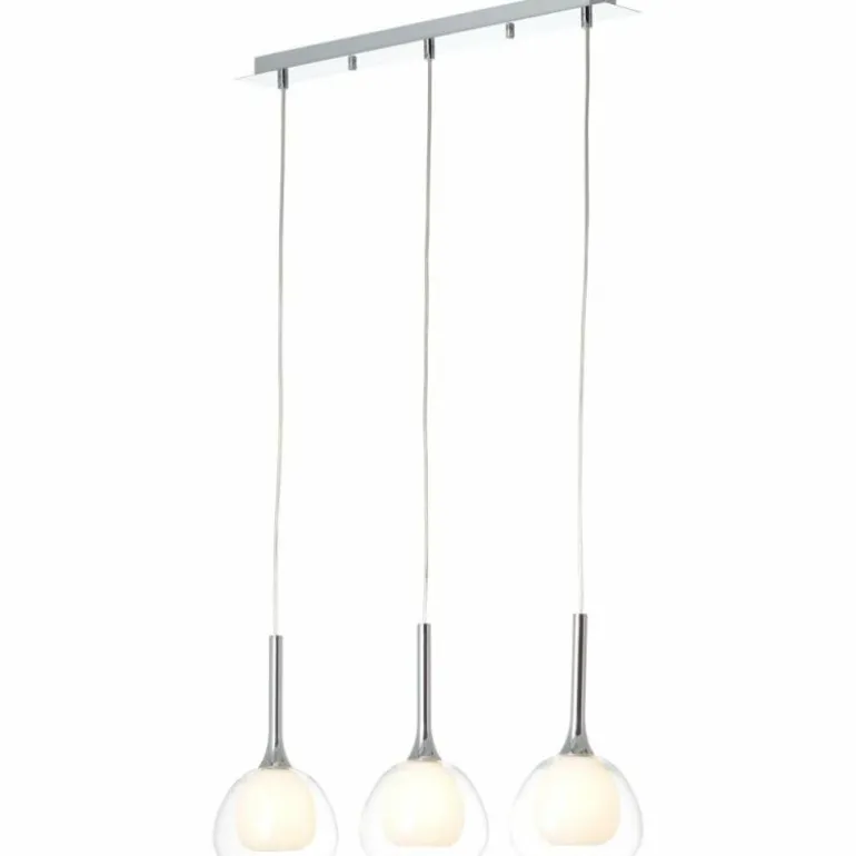 Suspension Brilliant Hadan Chrome, 3 lumières