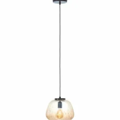 Suspension Brilliant Kaizen Noir, 1 lumière