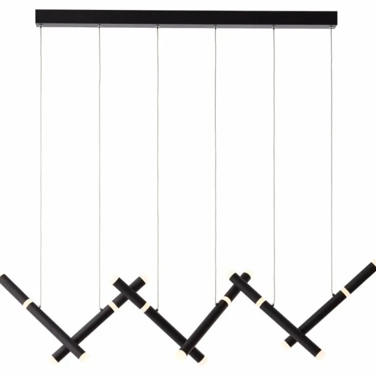 Suspension Brilliant Lagano LED Noir, 1 lumière