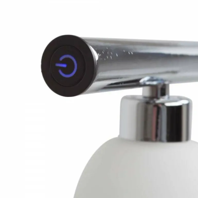 Suspension Brilliant Leuchten Tonja LED Chrome, 5 lumières