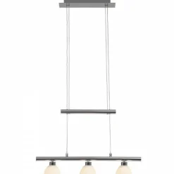 Suspension Brilliant Leuchten Tonja LED Chrome, 3 lumières