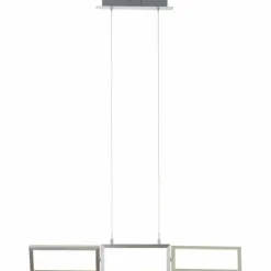 Suspension Brilliant Living Tunar LED Aluminium, 1 lumière