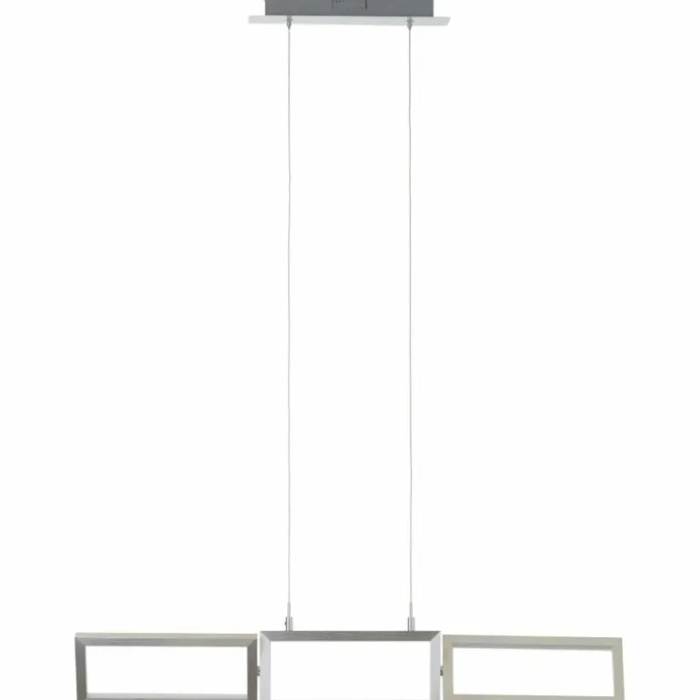 Suspension Brilliant Living Tunar LED Aluminium, 1 lumière