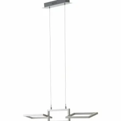 Suspension Brilliant Living Tunar LED Aluminium, 1 lumière