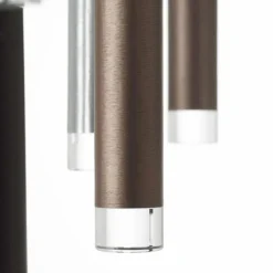 Suspension Brilliant Living Cembalo LED Brun, 16 lumières